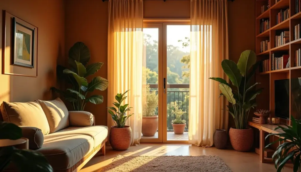 Apartamento aconchegante em 2026: o truque da luz que transforma seu lar