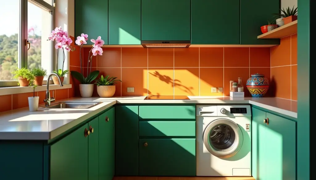83 Ideias para Cozinha de Apartamento Pequeno com Lavanderia