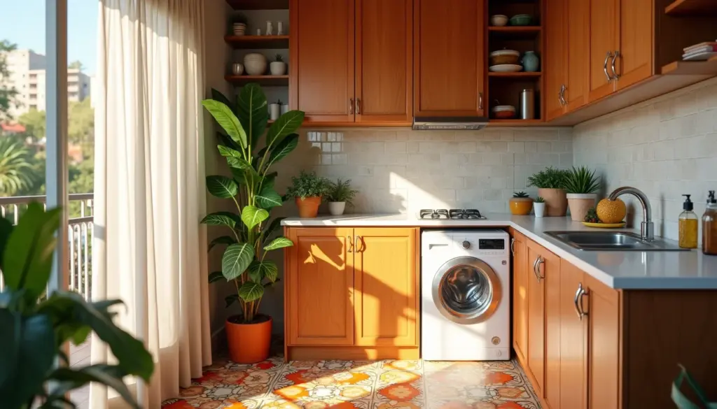 87 Ideias de Cozinha e Lavanderia Integrada Apartamento Pequeno