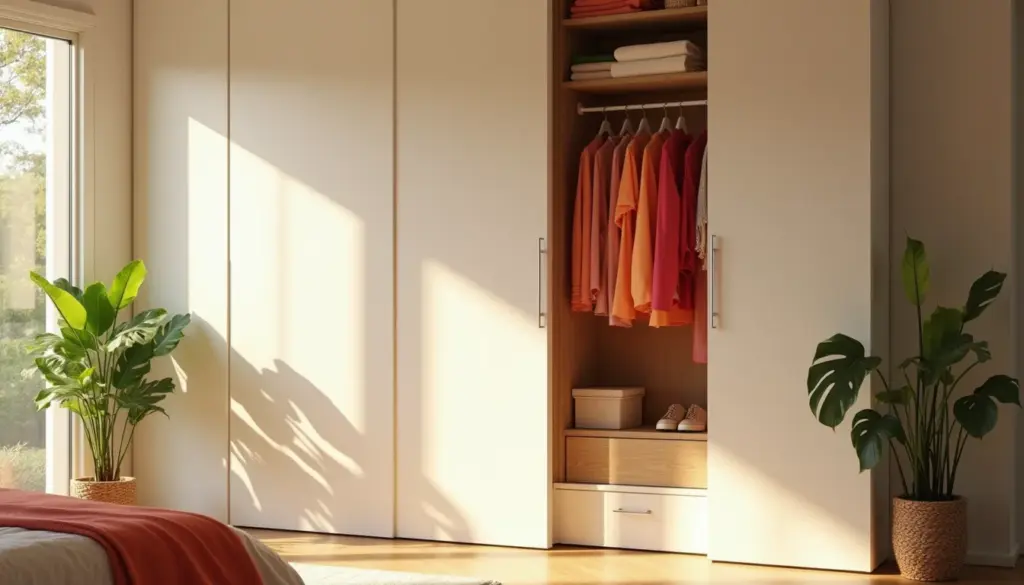 42 Ideias de Guarda Roupa para Apartamento Pequeno Que Ampliam o Espaço