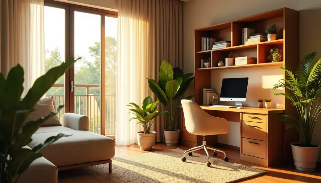 Home office na sala de apartamento: 3 passos para montar sem perder espaço
