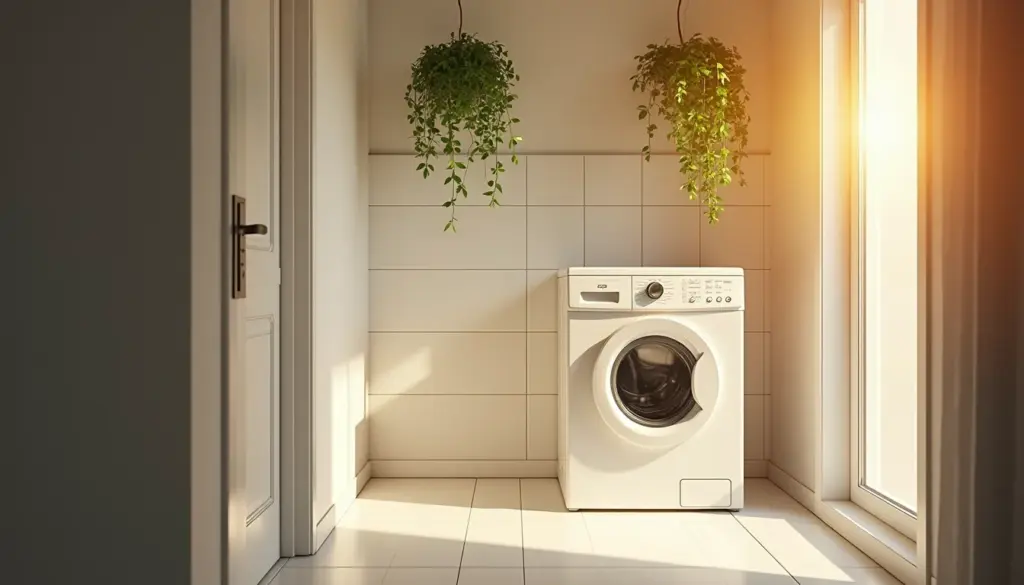 Lavanderia de apartamento pequeno: como fazer caber tudo em 0,9 m²