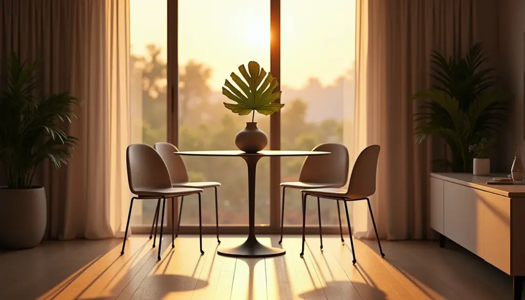 Mesa de vidro 4 cadeiras para apartamento pequeno: 3 modelos que cabem em qualquer cantinho Mesa de vidro 4 cadeiras para apartamento pequeno: 3 modelos que cabem em qualquer cantinho