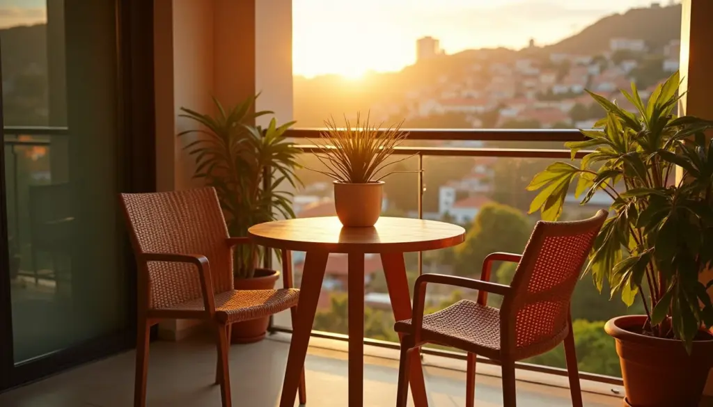 Mesa e cadeiras para varanda de apartamento: 10 modelos que resistem ao sol e chuva