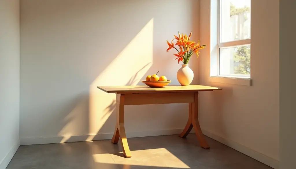 Mesa para apartamento pequeno dobrável: 10 modelos que somem na parede