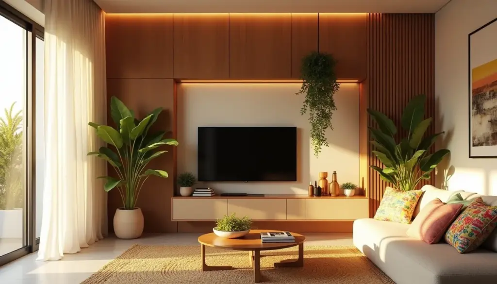 42 Ideias de Painel Planejado para Sala de Apartamento Pequeno