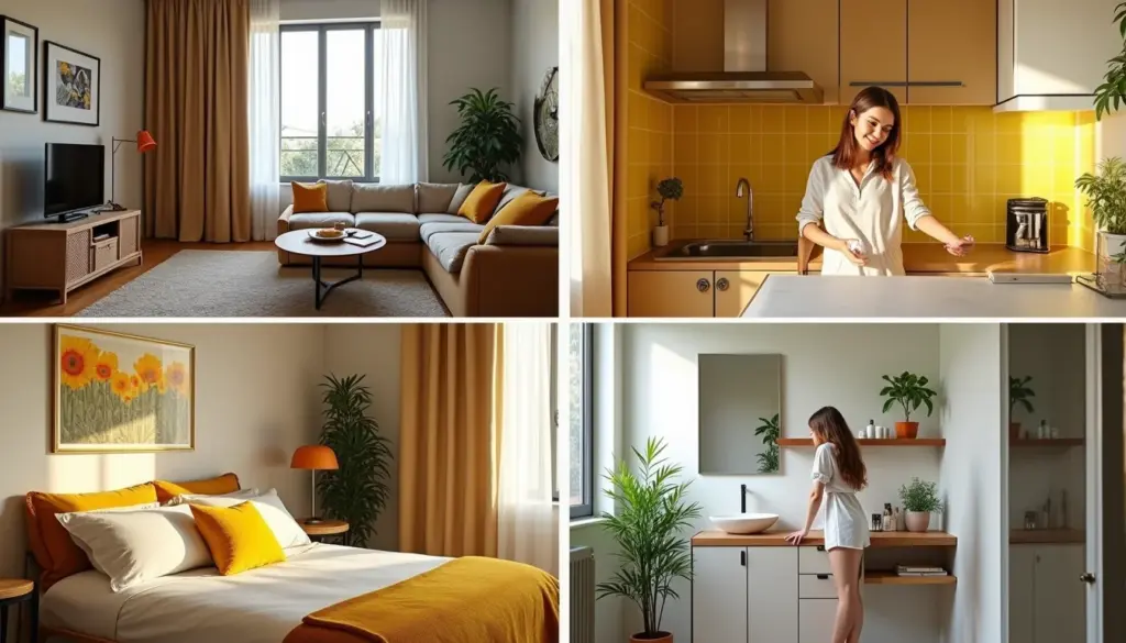 53 Ideias de Apartamento 35m2 Com 2 Quartos e Decoração Inteligente 53 Ideias de Apartamento 35m2 Com 2 Quartos e Decoração Inteligente