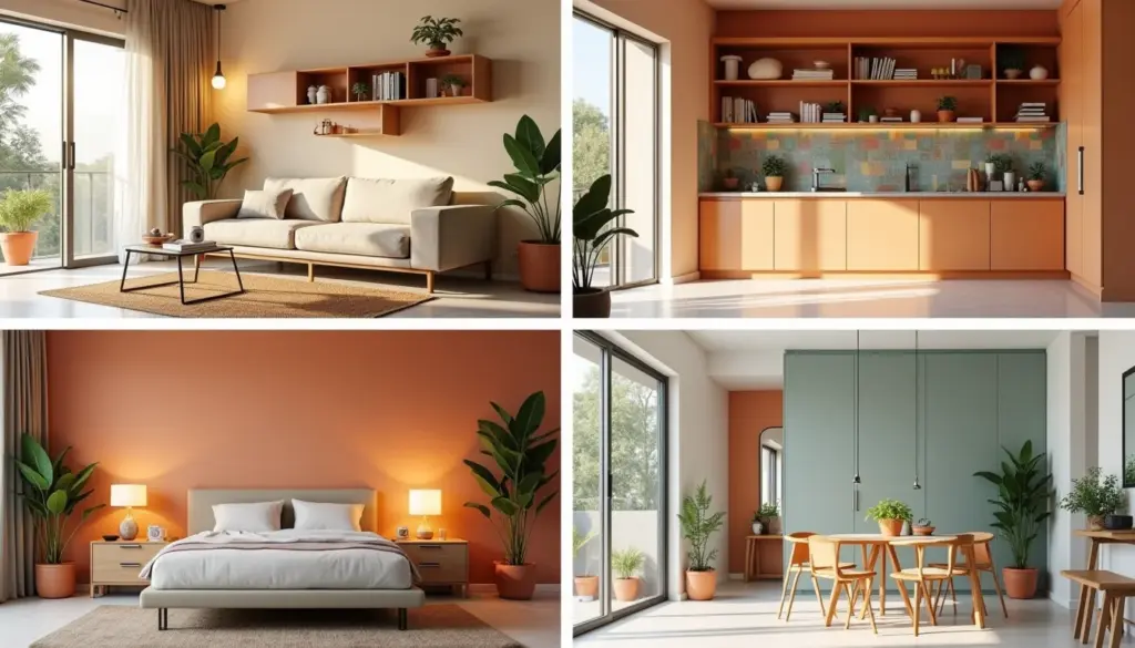 48 Ideias de Apartamento 42m2 Decorado MRV Para Ampliar o Espaço