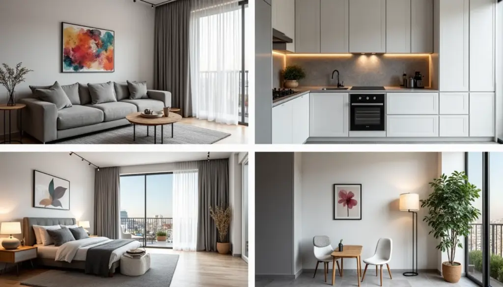 41 Ideias de Apartamento Cinza e Branco para Decorar com Estilo