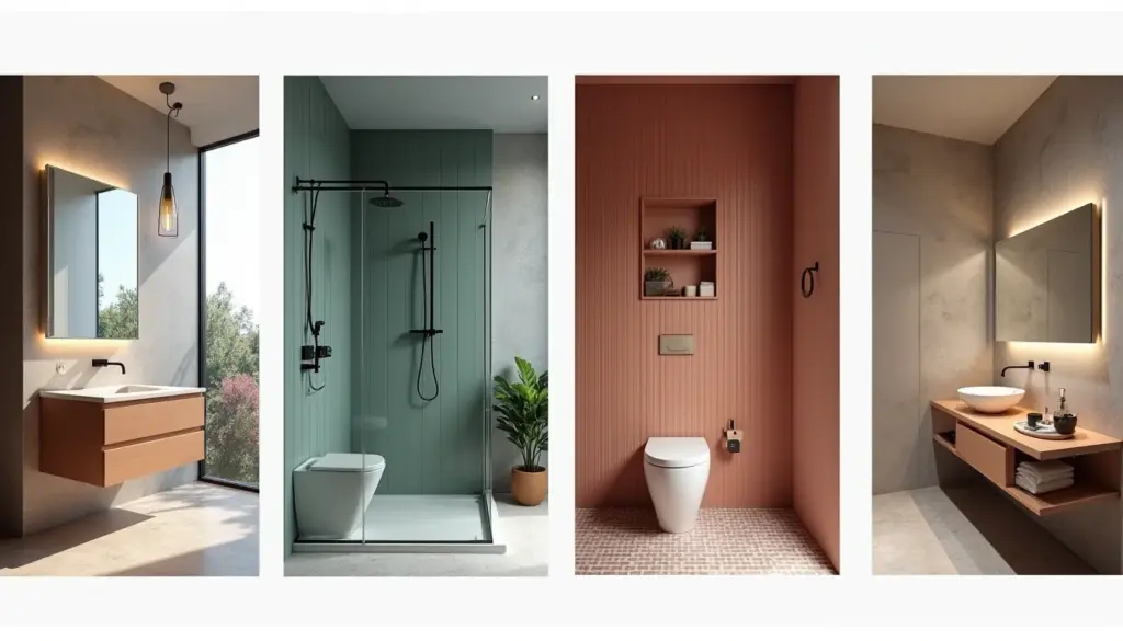 33 Ideias para Banheiros de Apartamento Pequenos que Parecem Maiores