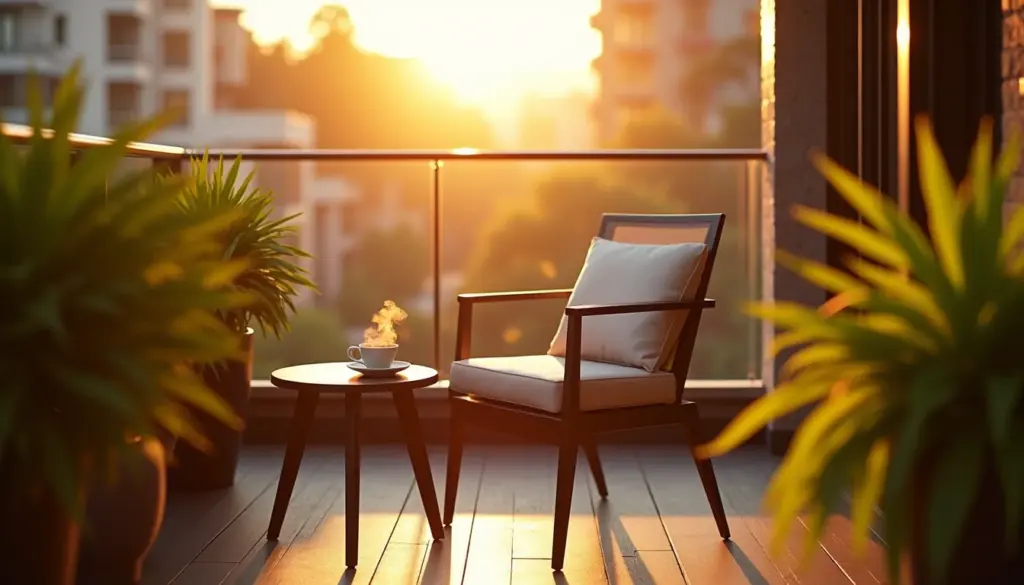 Cadeira para sacada de apartamento: 10 modelos que duram anos e não estragam com chuva