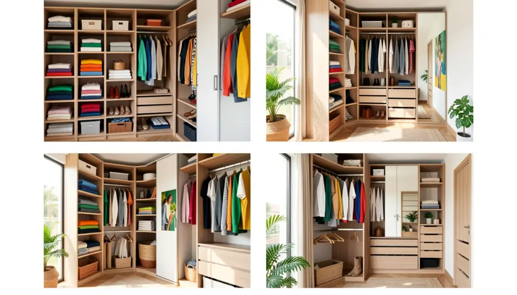 64 Ideias de Closet para Apartamento Pequeno que Ampliam o Espaço