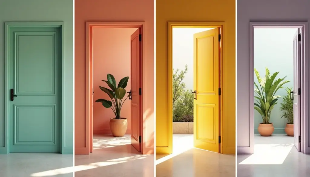 68 Ideias de Cores Para Portas Internas de Apartamento Que Ampliam o Espaço
