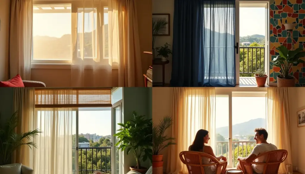53 Ideias De Cortinas Para Varanda De Apartamento Que Duram Mais