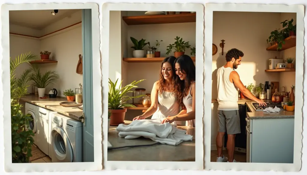 42 Ideias De Cozinha Integrada Com Lavanderia Apartamento Pequeno