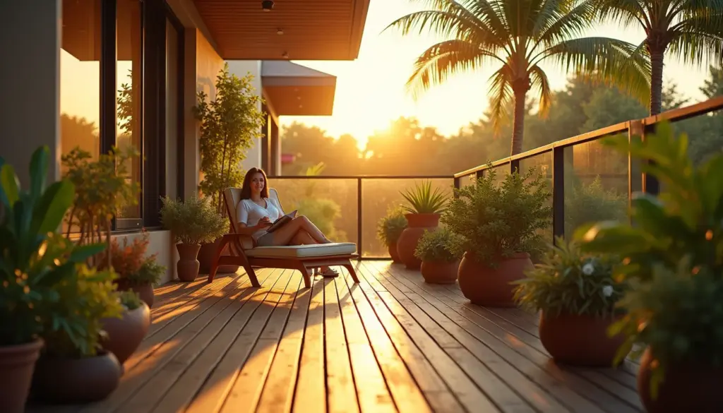 Deck para Sacada de Apartamento: 3 Tipos Que Cabem no Seu Bolso