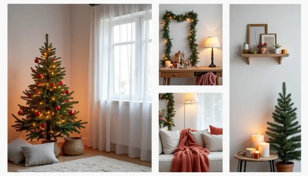 51 Ideias de Decoração de Natal Sala Apartamento Pequeno Que Transformam 51 Ideias de Decoração de Natal Sala Apartamento Pequeno Que Transformam