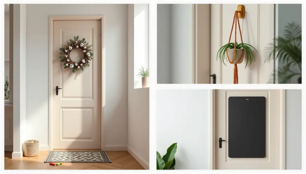 65 Ideias de Decoração para Porta de Entrada de Apartamento sem Furar