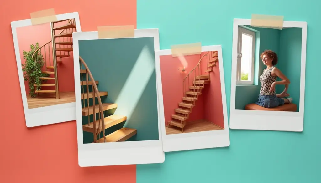 45 Ideias de Escada para Apartamento Pequeno Que Cabem em Qualquer Cantinho