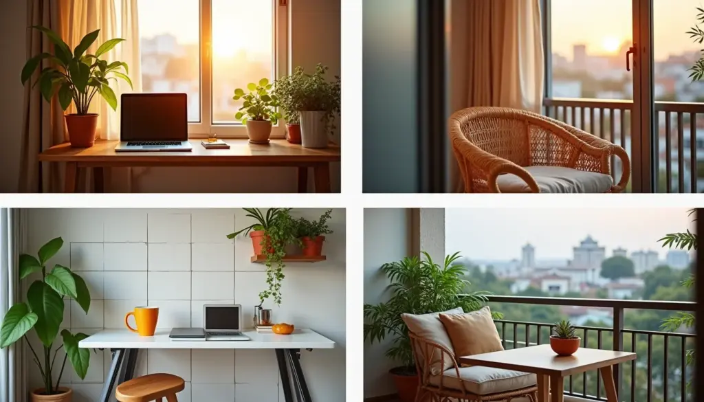 57 Ideias de Escritorio na Sacada do Apartamento para Trabalhar com Estilo 57 Ideias de Escritorio na Sacada do Apartamento para Trabalhar com Estilo