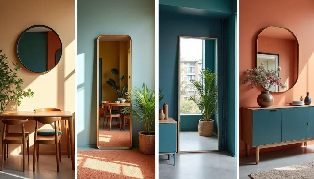 30 Ideias de Espelho Sala de Jantar Apartamento Pequeno para Ampliar o Espaço