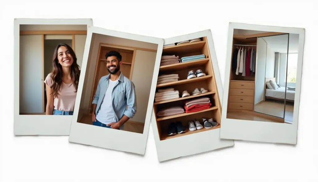 63 Ideias de Guarda Roupa de Casal para Apartamento Que Ampliam o Quarto