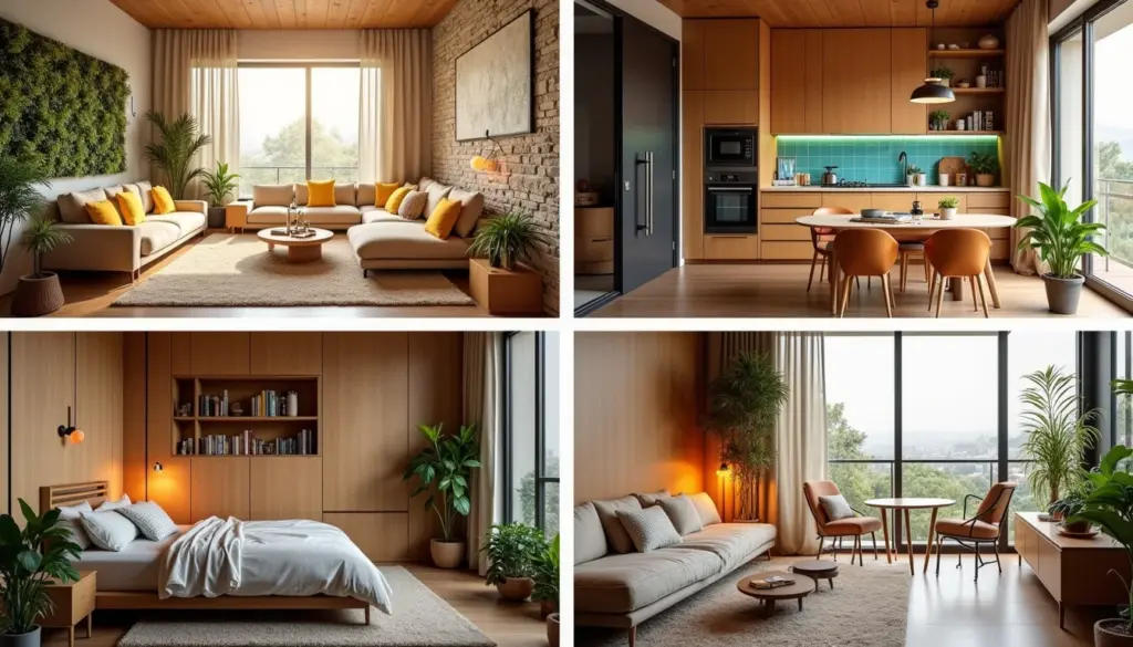 52 Ideias Decoração Apartamento Pequeno para Ampliar Cada Ambiente