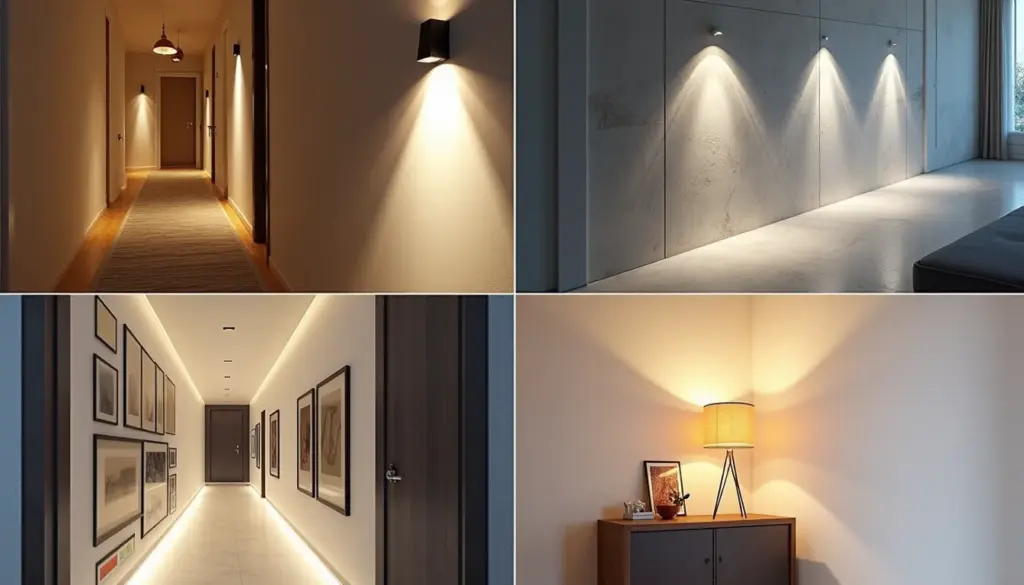 37 Ideias de Iluminação Corredor Apartamento: Amplie o Espaço 37 Ideias de Iluminação Corredor Apartamento: Amplie o Espaço