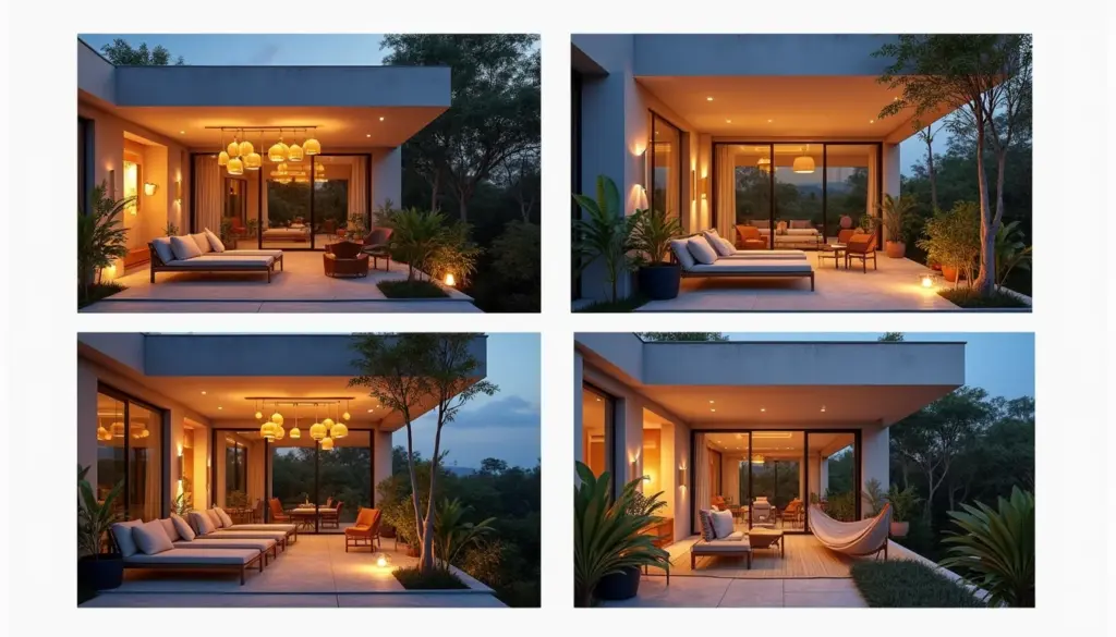 68 Ideias de Iluminação para Sacada de Apartamento que Transformam o Ambiente