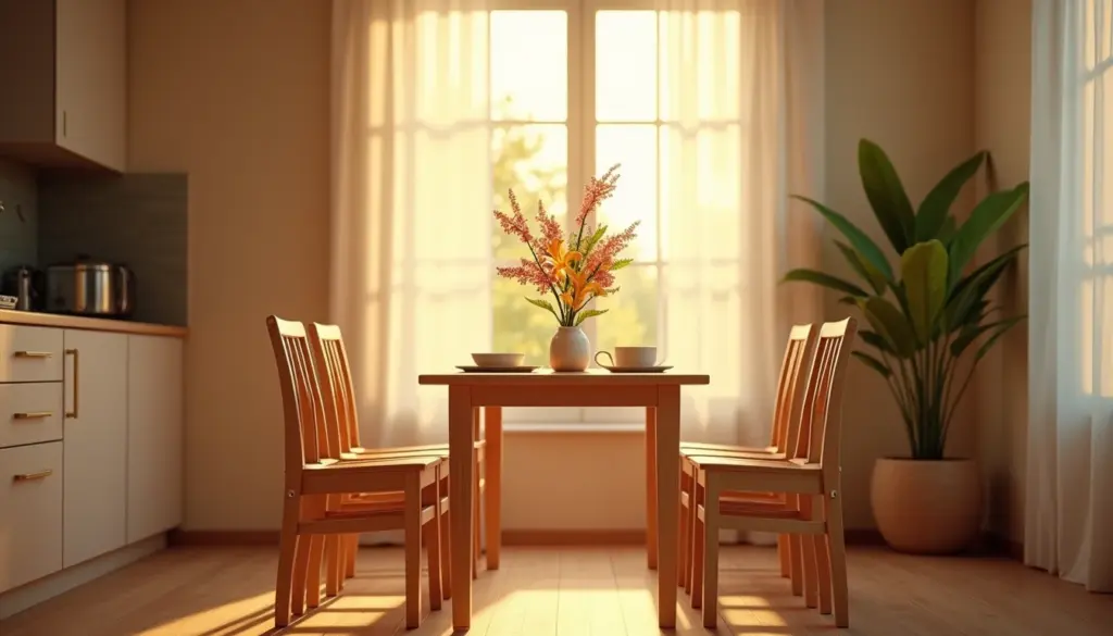 Mesa com 4 Cadeiras para Apartamento: 7 Conjuntos que Cabem no Seu Espaço