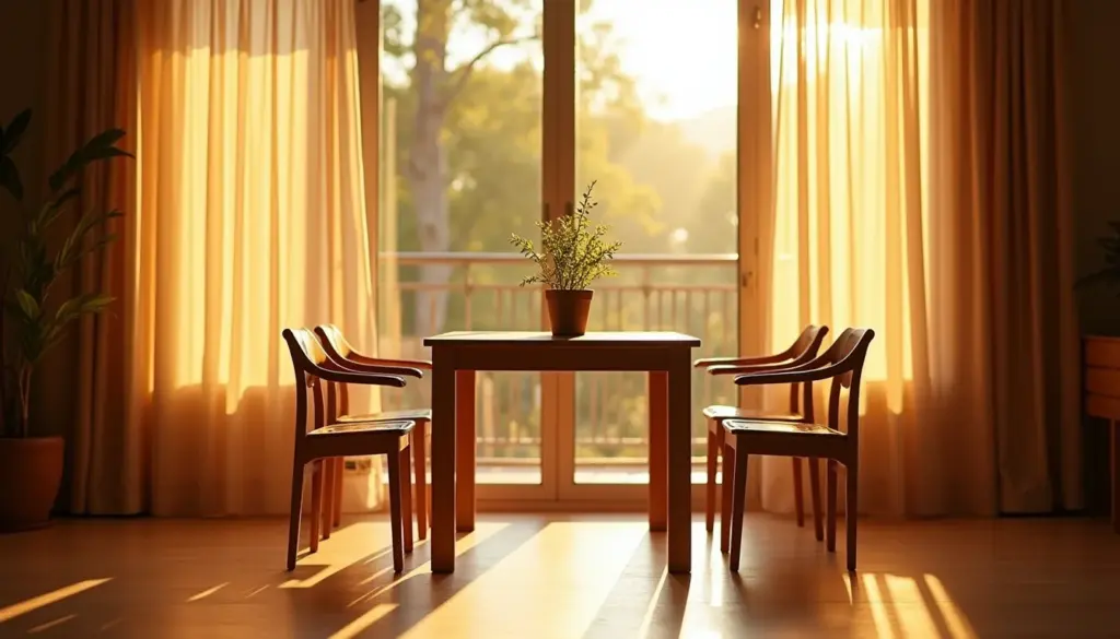 7 Mesas com 4 Cadeiras Pequenas para Apartamento que Realmente Cabem
