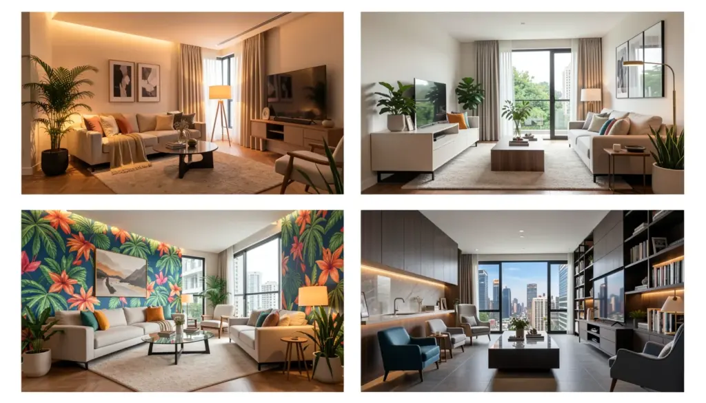 31 Modelos de Sala de Apartamento Que Vão Transformar Seu Espaço