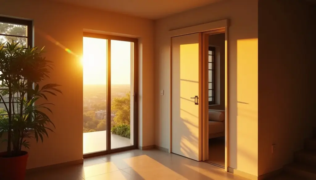 Portas para apartamento: o modelo que pode roubar espaço sem você perceber