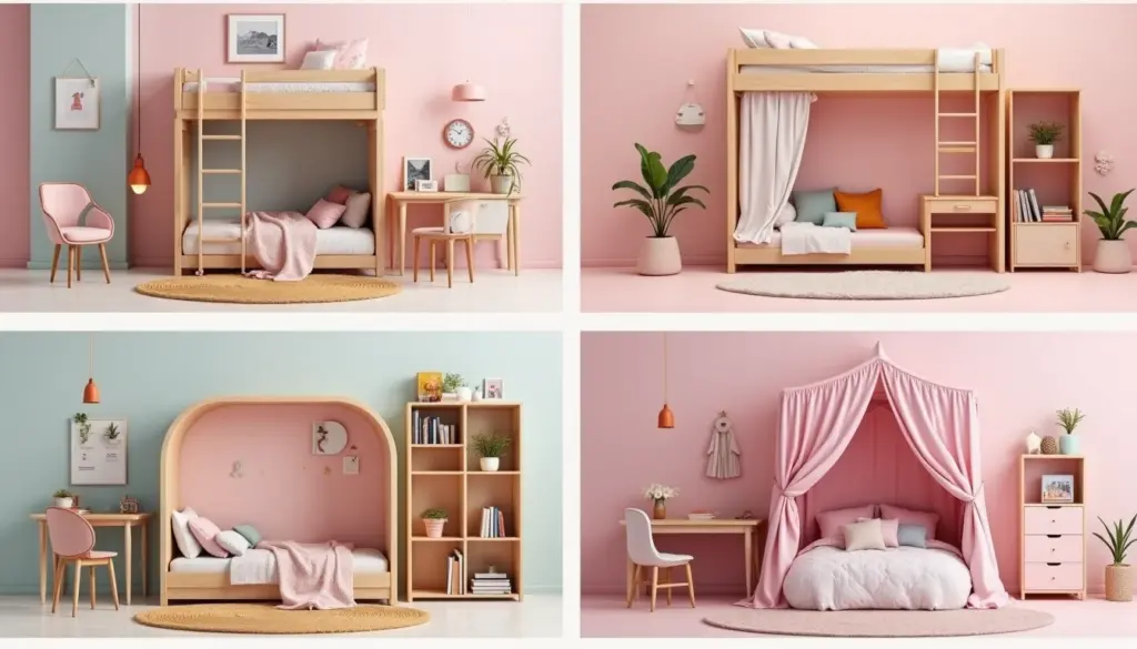41 Ideias de Quarto de Menina Apartamento Pequeno Decorado e Funcional