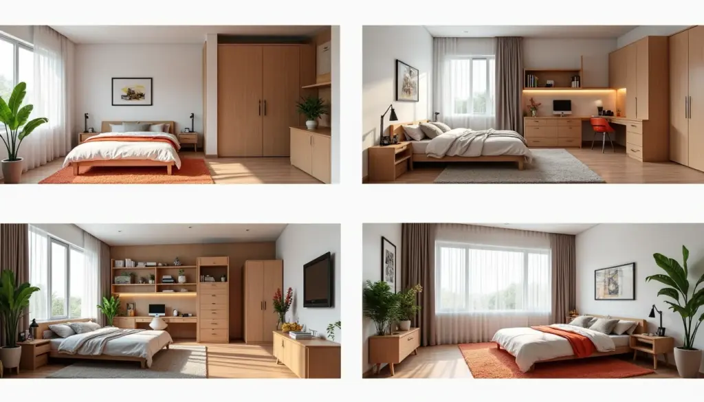 44 Ideias de Quarto Planejado Casal Apartamento Pequeno