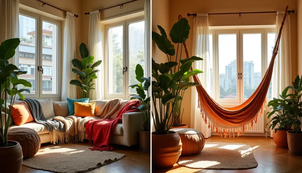 46 Ideias de Rede na Sala Apartamento Pequeno Que Cabem em Qualquer Cantinho