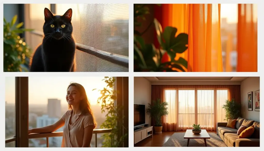 34 Ideias Para Telar Apartamento Com Segurança e Estilo