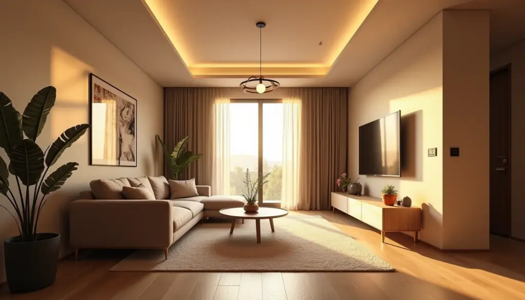 Teto Rebaixado em Apartamento Pequeno: Técnicas Que Ampliam o Ambiente Teto Rebaixado em Apartamento Pequeno: Técnicas Que Ampliam o Ambiente
